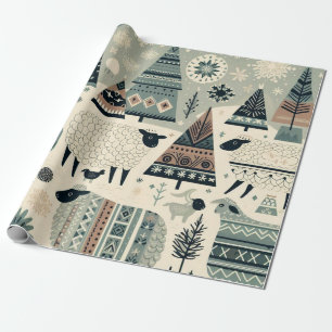 Wooly Winter Wonderland Cadeaupapier