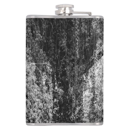 " woon - werkkolf " heupfles (Achterkant)