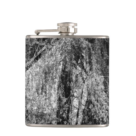 " woon - werkkolf " heupfles (Voorkant)