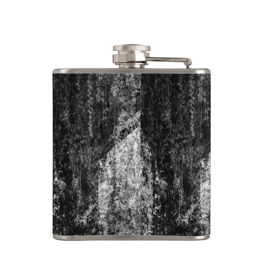 " woon - werkkolf " heupfles (Achterkant)