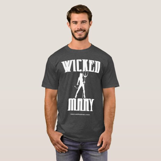 Woonde Mary Mannen T-Shirt (Voorkant volledig)