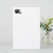Woongelookte heks Stationery Briefpapier (Staand voorkant)