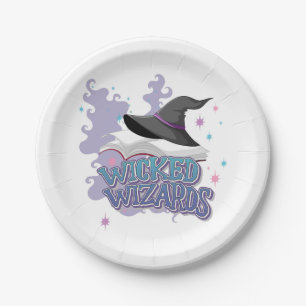 Woongemaakte wizards papieren bordje