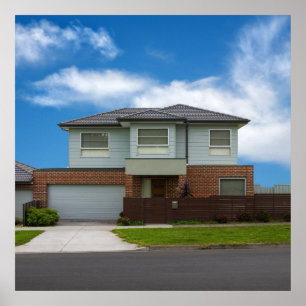Woonhuis Poster