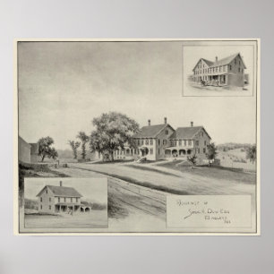 woonplaats SH Dow Poster