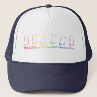 Wooo Regenboog Geesten Trucker Pet