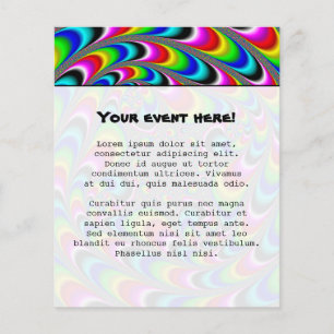 Woooo Mandelbrot Fractal Flyer