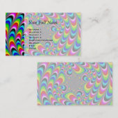 Woooo Mandelbrot Fractal Visitekaartje (Voorkant / Achterkant)