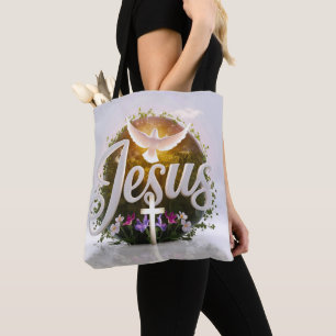 Woord Jezus canvas tassen Christelijk