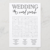 Woord-Vrijgezellenfeest voor weddenschap Programma (Voorkant)