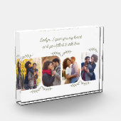 Woorden 4 Verticale foto-positief lef Fotoblokken (Links)