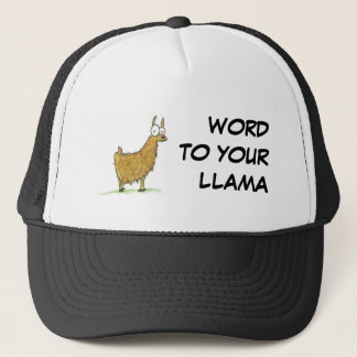 WOORDEN AAN UW LLAMA TRUCKER PET