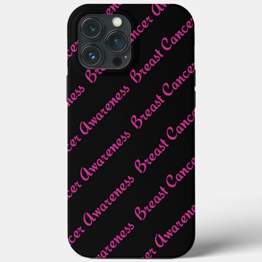 Woorden/behangselpapier.. Borstkanker Case-Mate iPhone Case (Achterkant)