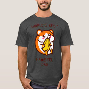 WOORDEN BESTE HAMSTER DAD (2) T-SHIRT