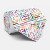 Woorden: Brain Stropdas (Opgerold)