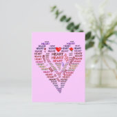 Woorden Briefkaart (Staand voorkant)