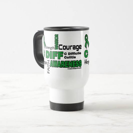 Woorden...C Diff Reisbeker (Voorkant links)