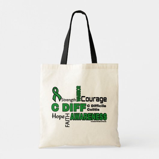 Woorden...C Diff Tote Bag (Achterkant)