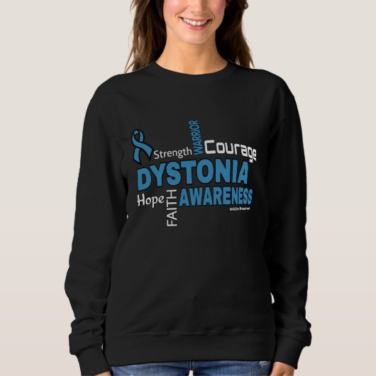 Woorden... Dystonie Sweatshirt (Voorkant)
