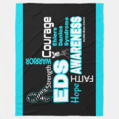 Woorden...EDS Fleece Deken (Voorkant)