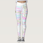 Woorden Leggings (Voorkant)
