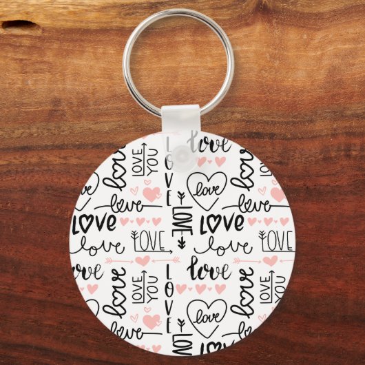 Woorden Liefde Sleutelhanger (Voorkant)