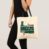 Woorden... Myasthenia Gravis Tote Bag (Voorkant (product))