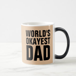 WOORDEN OKAYEST DAD COFFEE MUGS MAGISCHE MOK