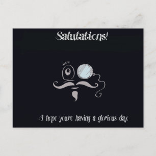 Woorden om te delen briefkaart