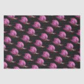 Woorden op Roze Lelies Tissuepapier (Voorkant)