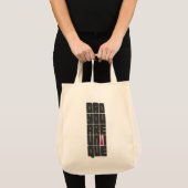 Woorden Pap Je bent uniek Tote Bag (Voorkant (product))