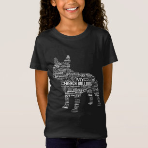 Woorden T manieren om mijn Franse Bulldog Gift te T-shirt