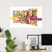 Woorden te gebruiken in plaats van Said Classroom- Poster (Thuiskantoor)