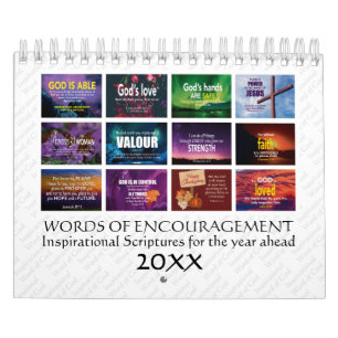 WOORDEN VAN AANMOEDIGING Bijbelverzen Aangepast ja Kalender
