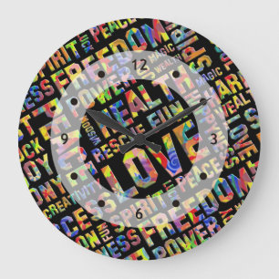 woorden van de geest / positieve denking 1 grote klok