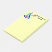 "Woorden van de Tovenaar" Post-it® notes (Schuin)