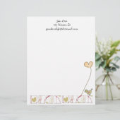 Woorden van Hope Letterhead Custom Briefhoofd (Staand voorkant)