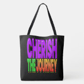 Woorden van leuke wijsheid draagtas (Achterkant)