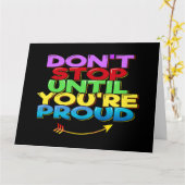 Woorden van leuke wijsheid kaart (Gele Bloem)