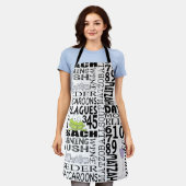 Woorden van Passover Matzah Apron Schort (Gedragen)