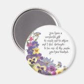 Woorden van waardering magneet (Voorkant / Achterkant)