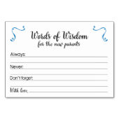Woorden van Wijsheid Ouderschap Advies Kaarten Bab (Voorkant)