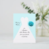 Woorden voor Kaarten van het huwelijk (Staand voorkant)