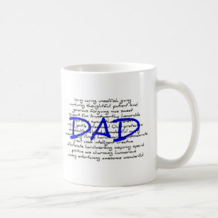 Woorden voor papa koffiemok