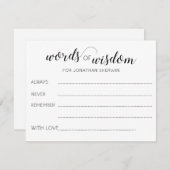 Woorden Wisdom Afstuderen Advice for Afstuderen (Voorkant / Achterkant)