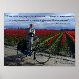 Woorden zijn een verrukkelijk-Victoriaans het schr Poster