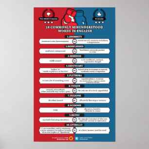 Woorden zijn niet wat ze lijken poster