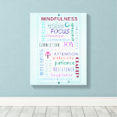 Woordenaar Canvas Afdruk (Insitu (Houten vloer))