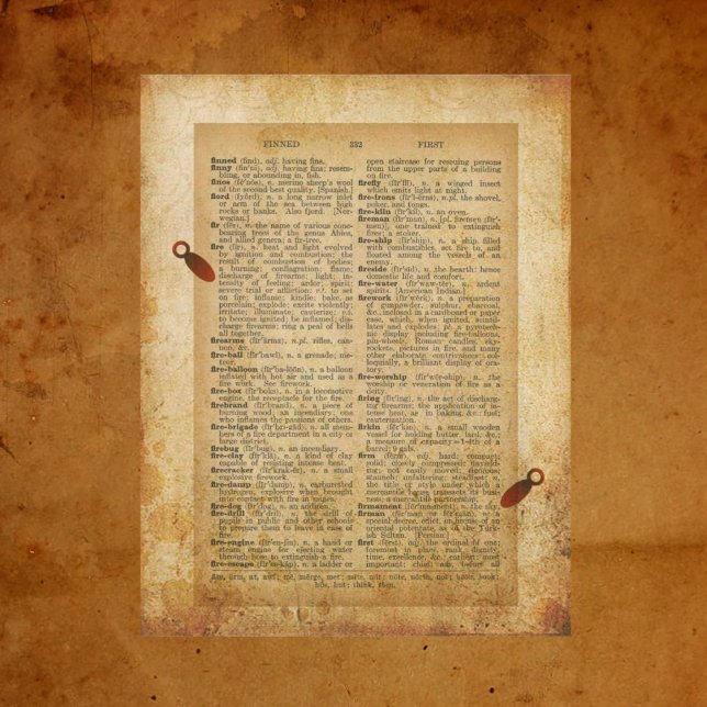  woordenboek pagina scrapbook (Creator heeft geüpload)