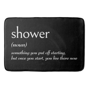 Woordenboekdefinitie voor DOUCHE Badmat